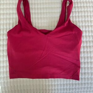 Lulu lemon crop workout top